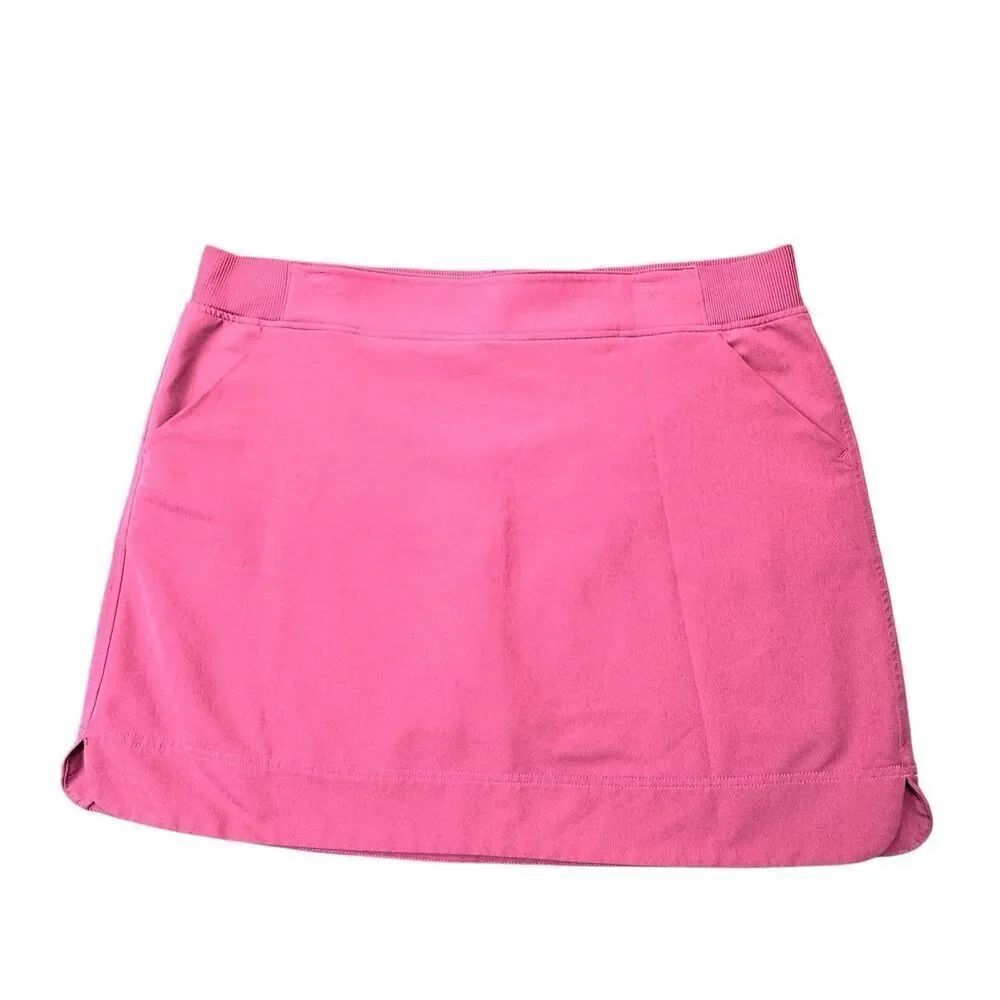 32 Degrees Cool Sz XL Women's Skort Skirt Shorts Tennis Core Raspberry Pink Rose